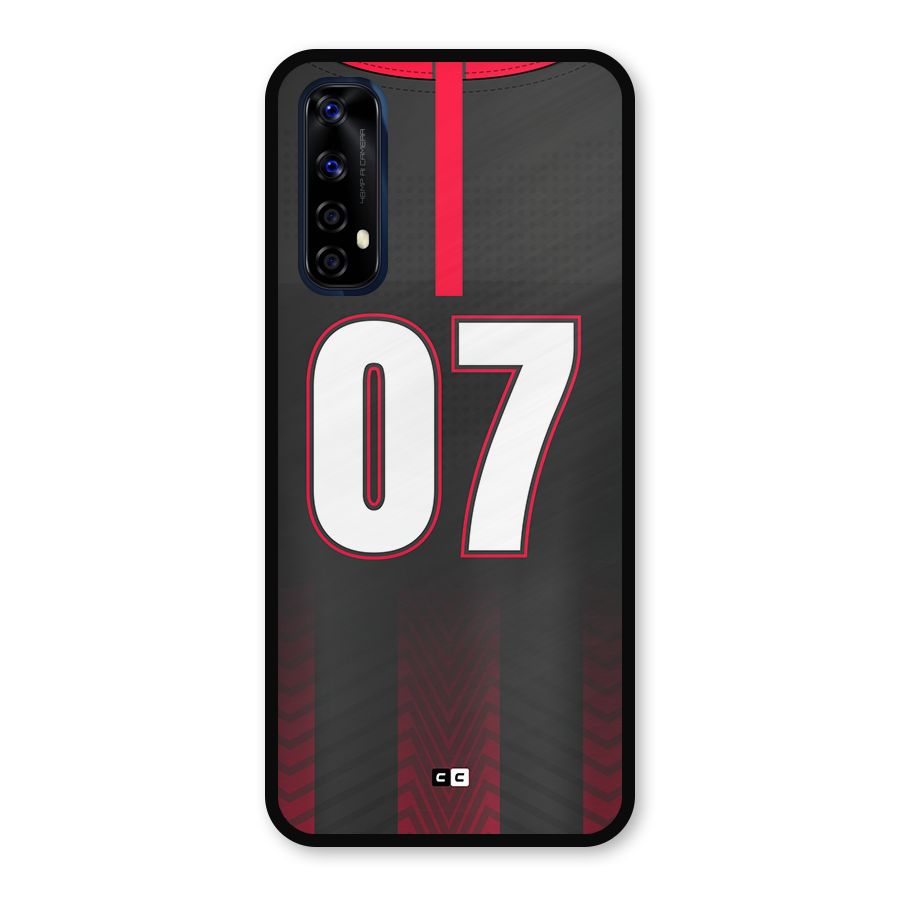 Jersy No 7 Metal Back Case for Realme Narzo 20 Pro