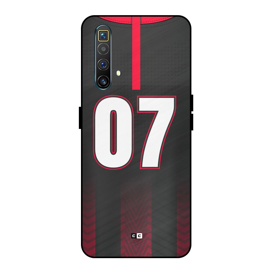 Jersy No 7 Metal Back Case for Realme X3