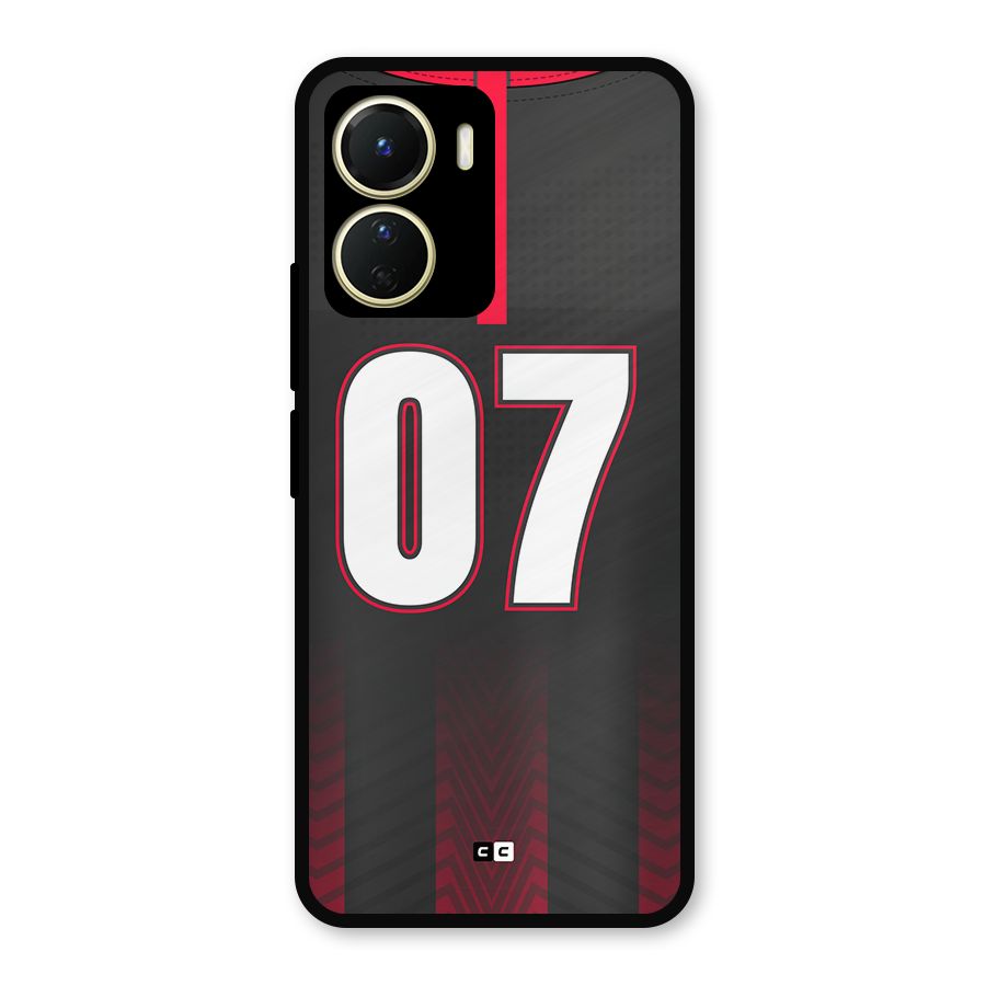 Jersy No 7 Metal Back Case for Vivo T2x