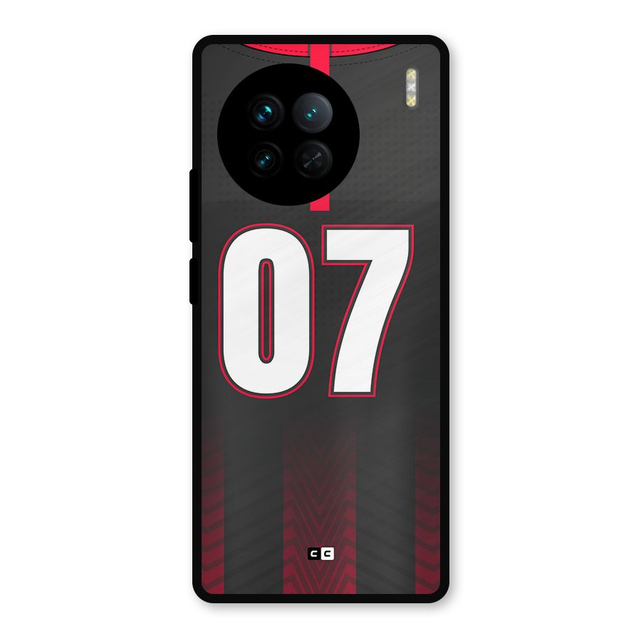 Jersy No 7 Metal Back Case for Vivo X90