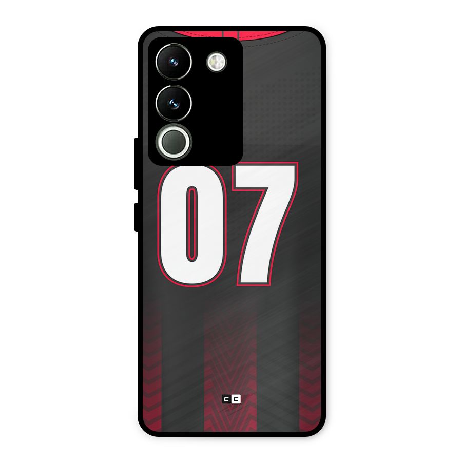 Jersy No 7 Metal Back Case for Vivo Y200