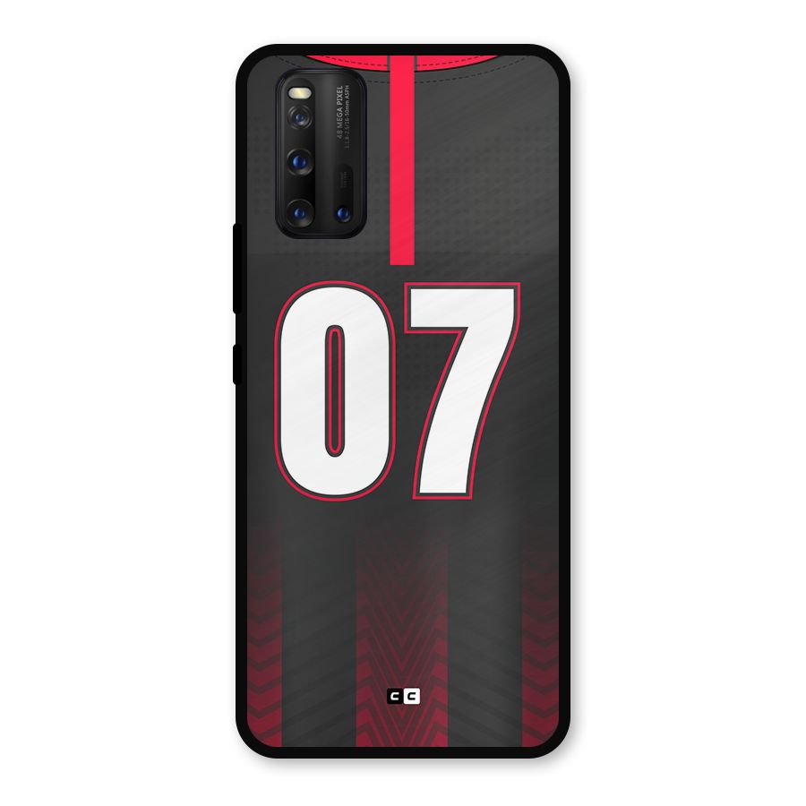 Jersy No 7 Metal Back Case for iQOO 3