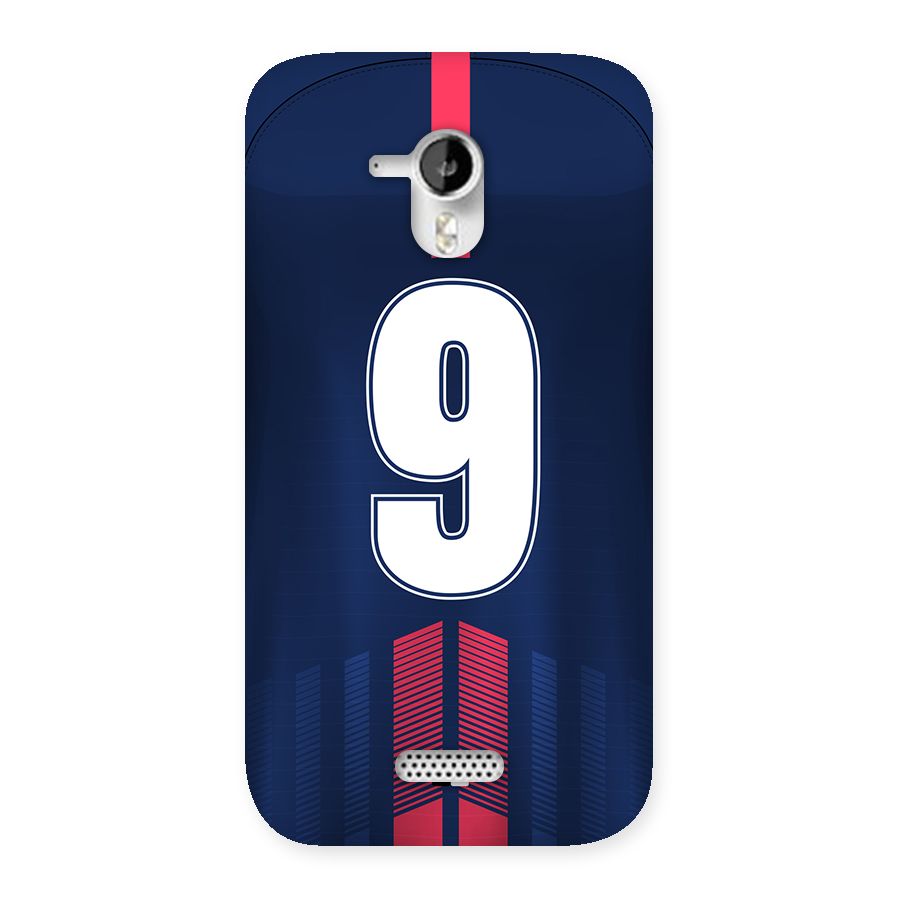 Jersy No 9 Back Case for Canvas HD A116