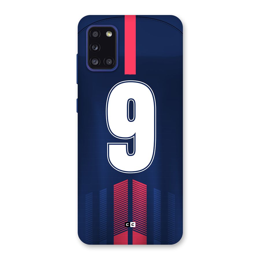 Jersy No 9 Back Case for Galaxy A31