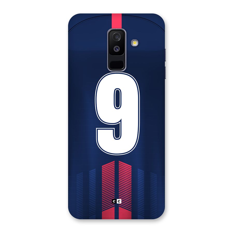 Jersy No 9 Back Case for Galaxy A6 Plus