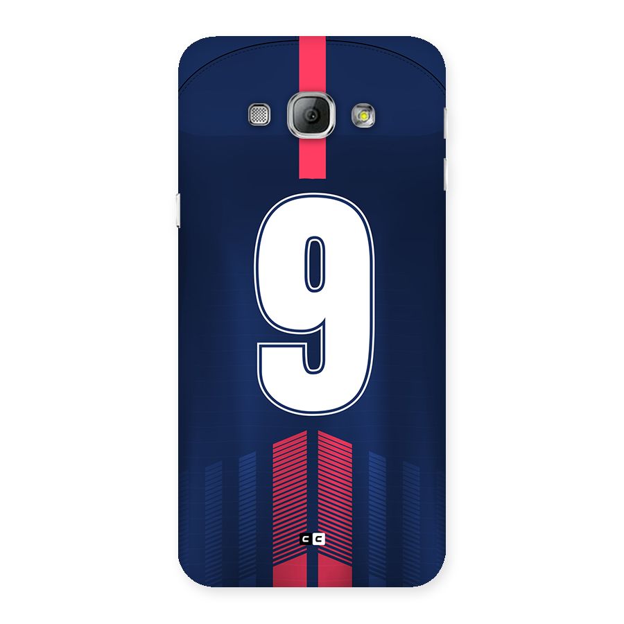 Jersy No 9 Back Case for Galaxy A8