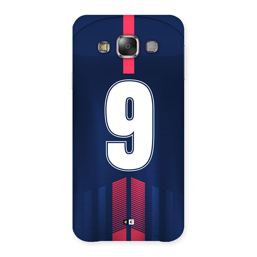 Jersy No 9 Back Case for Galaxy E7