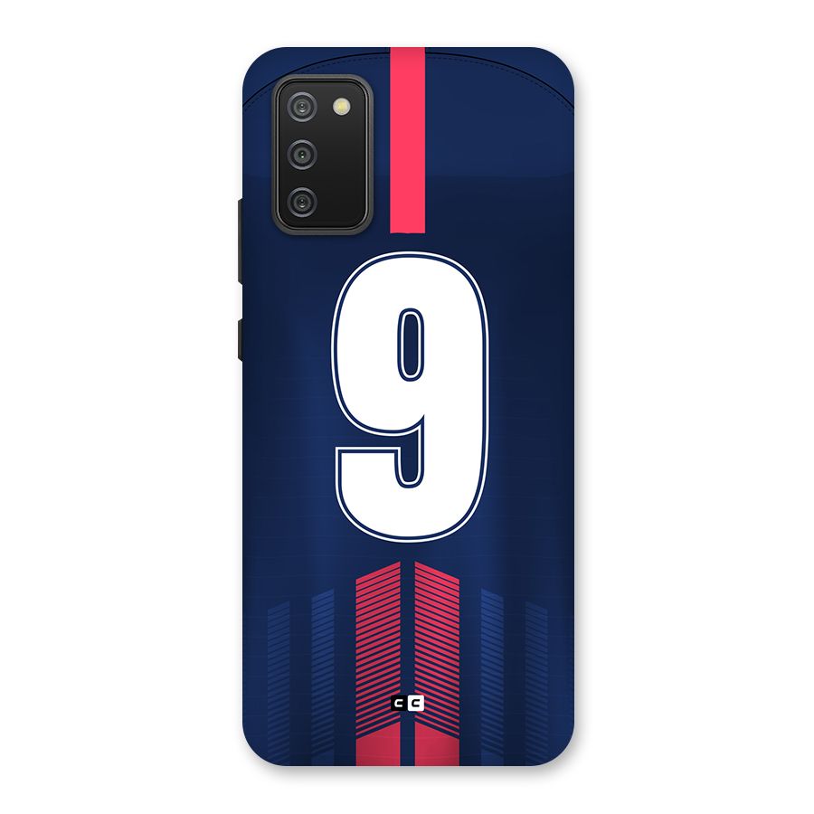 Jersy No 9 Back Case for Galaxy F02s