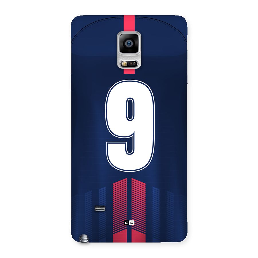 Jersy No 9 Back Case for Galaxy Note 4
