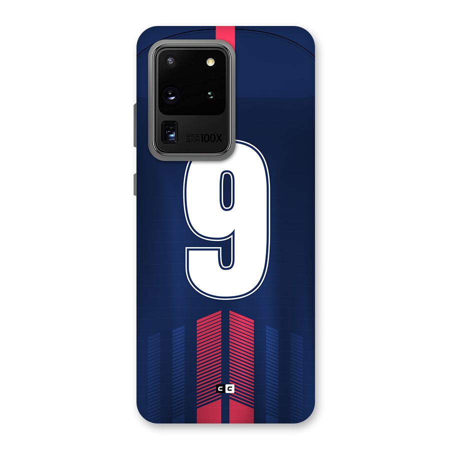 Jersy No 9 Back Case for Galaxy S20 Ultra