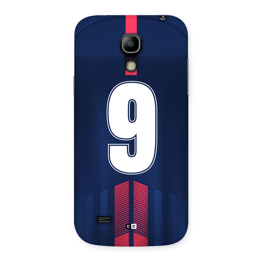 Jersy No 9 Back Case for Galaxy S4 Mini