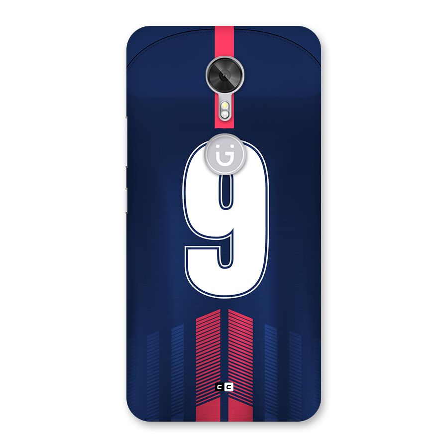 Jersy No 9 Back Case for Gionee A1