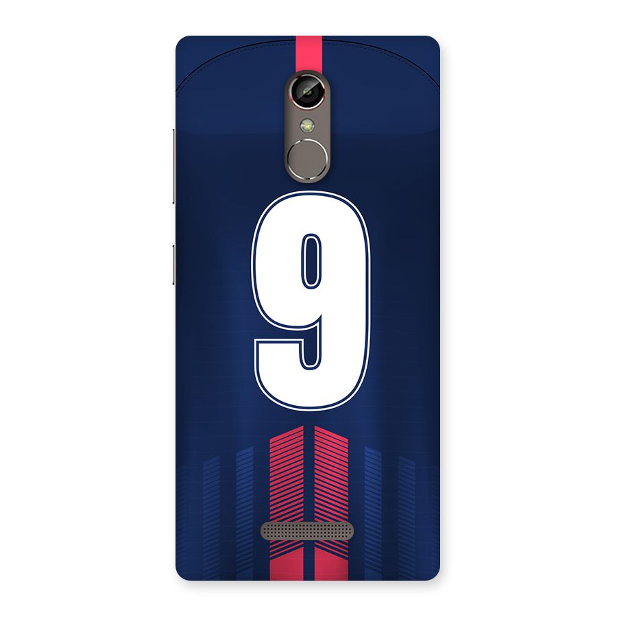 Jersy No 9 Back Case for Gionee S6s