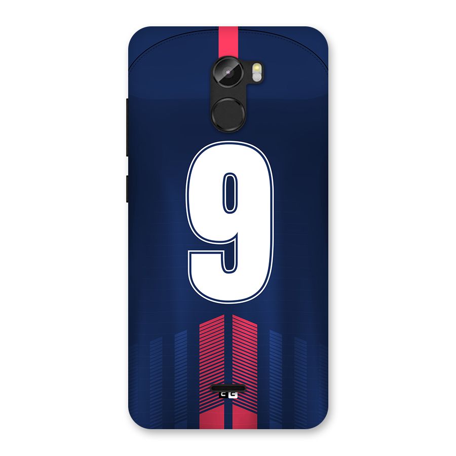 Jersy No 9 Back Case for Gionee X1