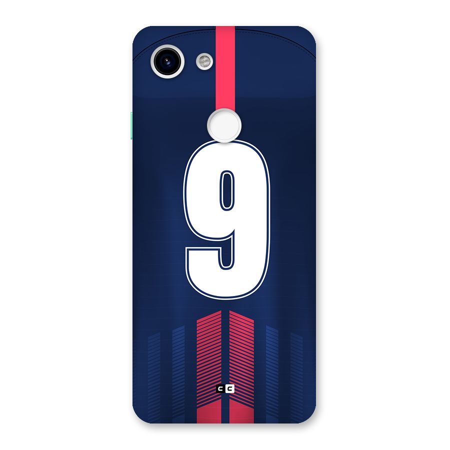 Jersy No 9 Back Case for Google Pixel 3
