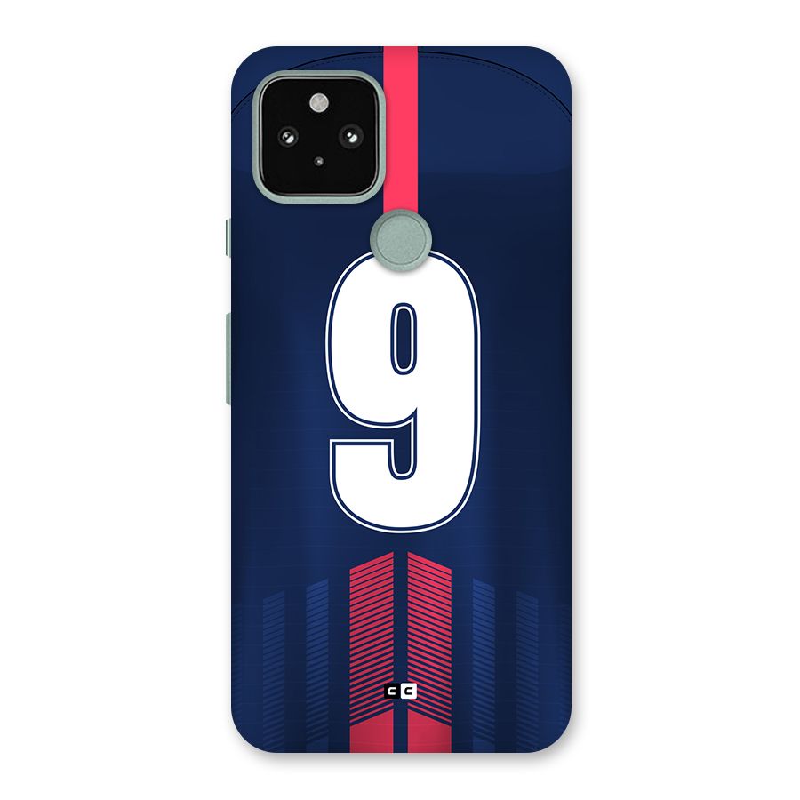 Jersy No 9 Back Case for Google Pixel 5