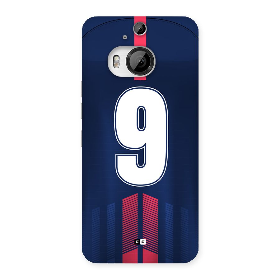 Jersy No 9 Back Case for HTC One M9 Plus