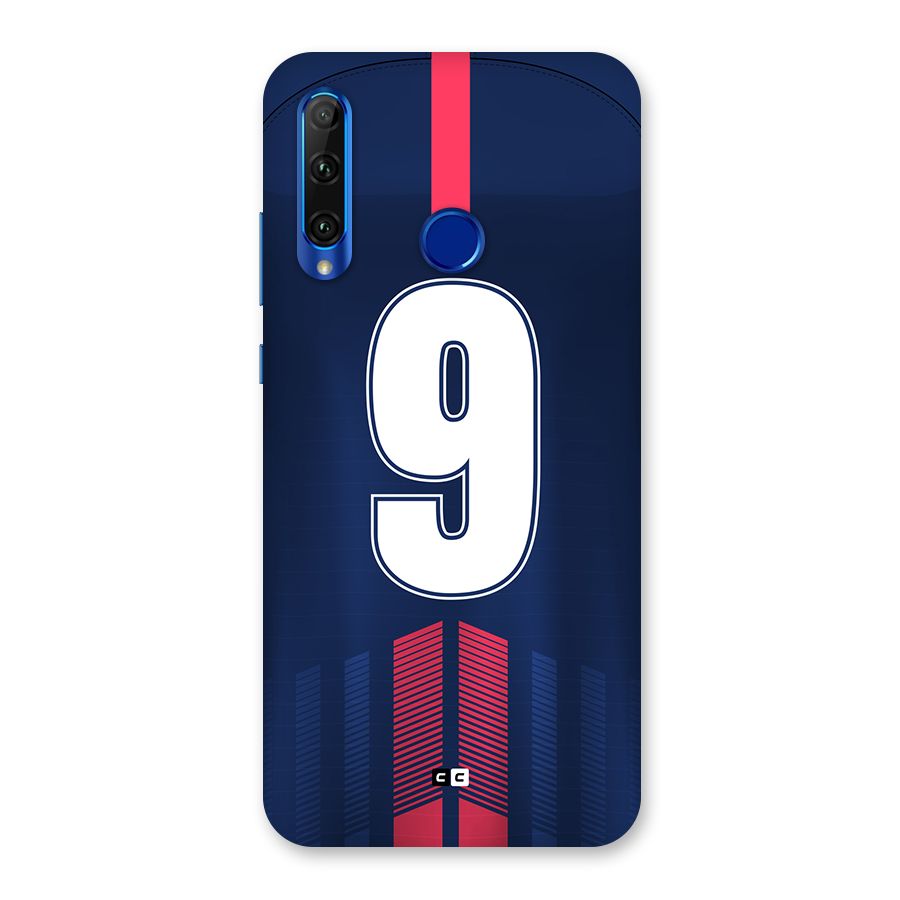 Jersy No 9 Back Case for Honor 20i