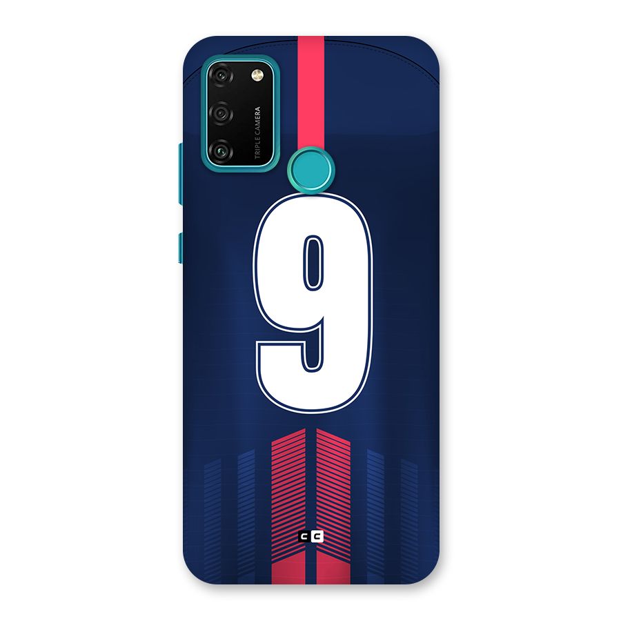 Jersy No 9 Back Case for Honor 9A
