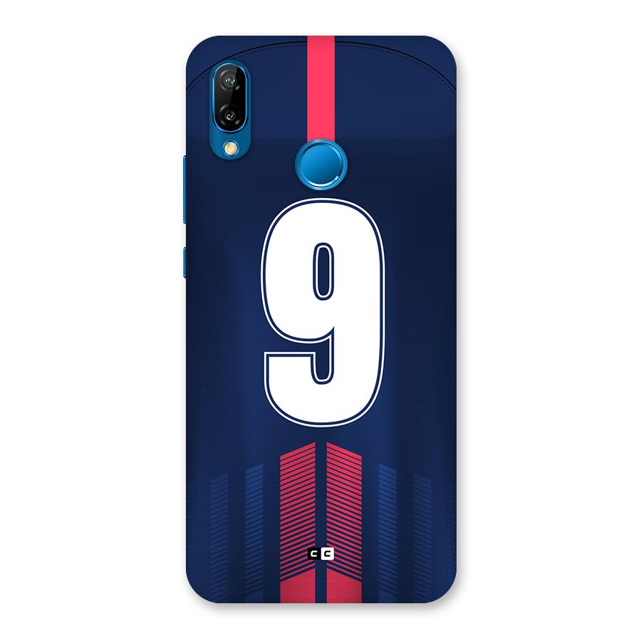 Jersy No 9 Back Case for Huawei P20 Lite