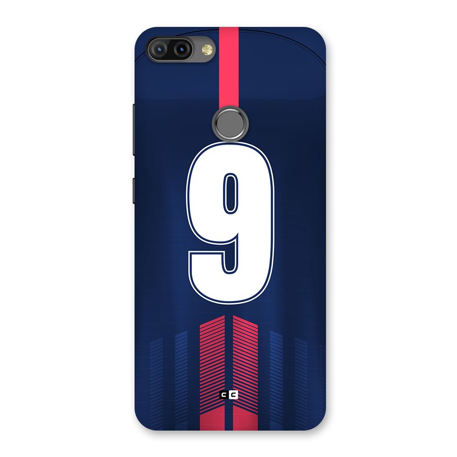 Jersy No 9 Back Case for Infinix Hot 6 Pro