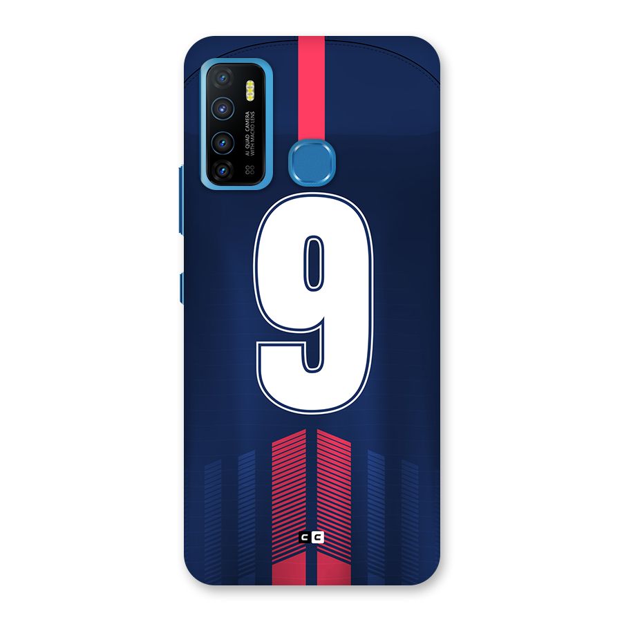 Jersy No 9 Back Case for Infinix Hot 9