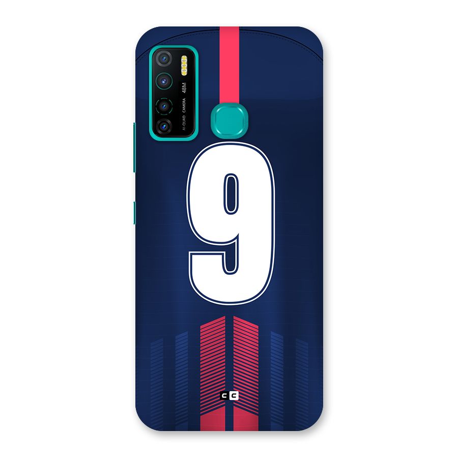 Jersy No 9 Back Case for Infinix Hot 9 Pro