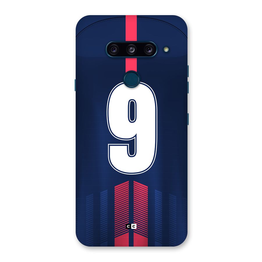 Jersy No 9 Back Case for LG  V40 ThinQ