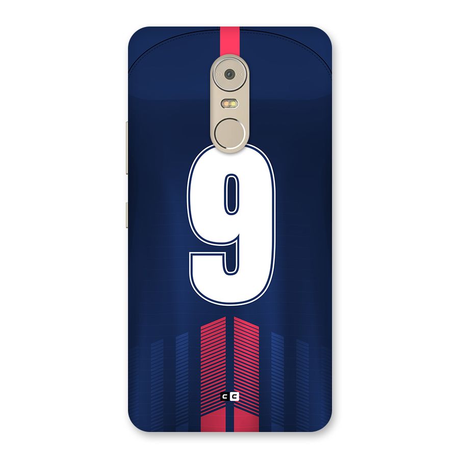 Jersy No 9 Back Case for Lenovo K6 Note