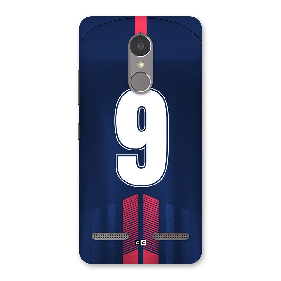 Jersy No 9 Back Case for Lenovo K6 Power