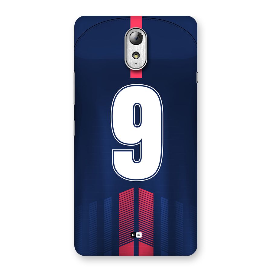 Jersy No 9 Back Case for Lenovo Vibe P1M