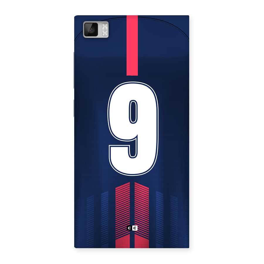 Jersy No 9 Back Case for Mi3