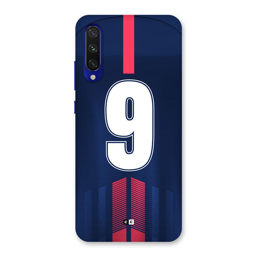 Jersy No 9 Back Case for Mi A3