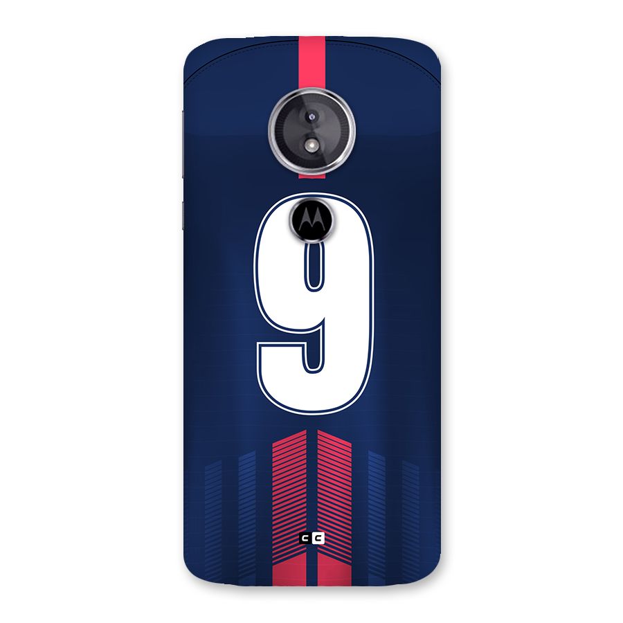Jersy No 9 Back Case for Moto E5