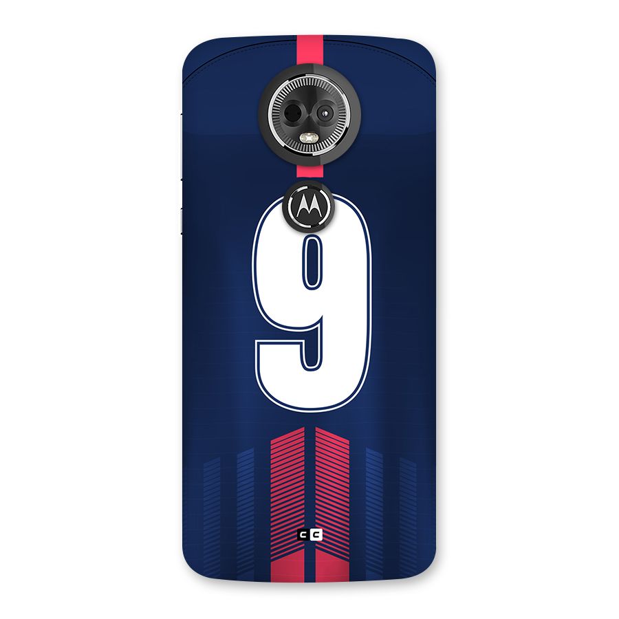 Jersy No 9 Back Case for Moto E5 Plus