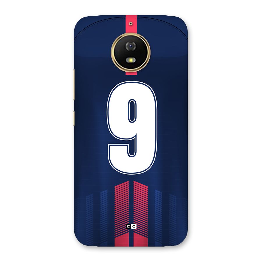 Jersy No 9 Back Case for Moto G5s
