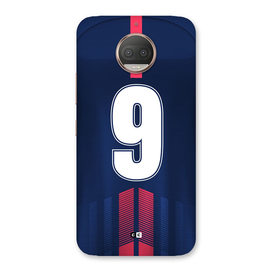 Jersy No 9 Back Case for Moto G5s Plus