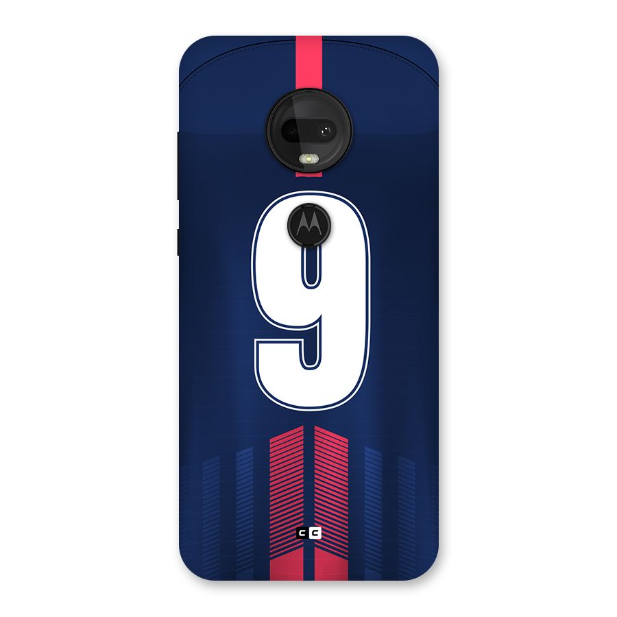 Jersy No 9 Back Case for Moto G7