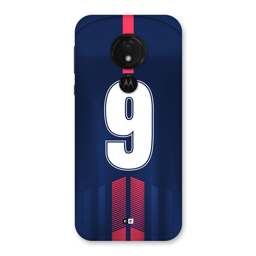 Jersy No 9 Back Case for Moto G7 Power