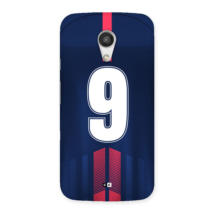 Jersy No 9 Back Case for Moto G 2nd Gen