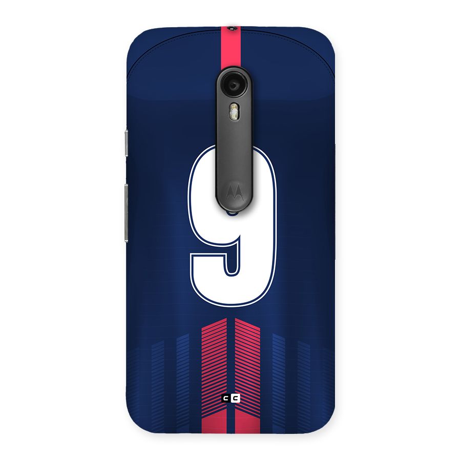 Jersy No 9 Back Case for Moto G Turbo