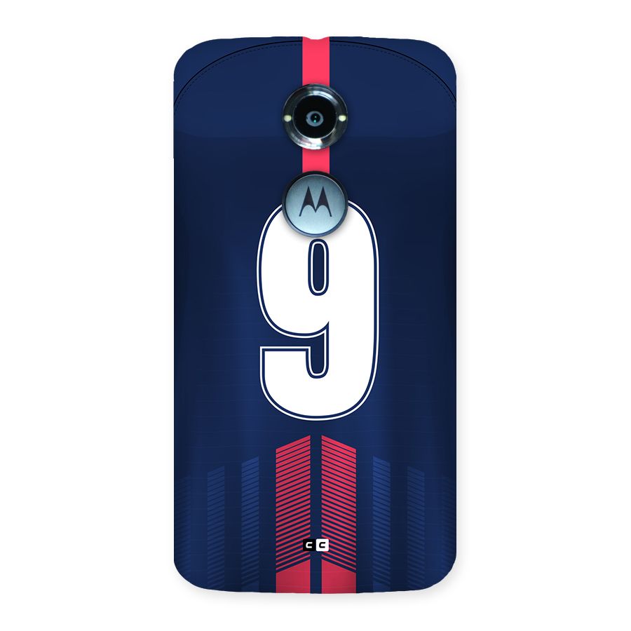 Jersy No 9 Back Case for Moto X2