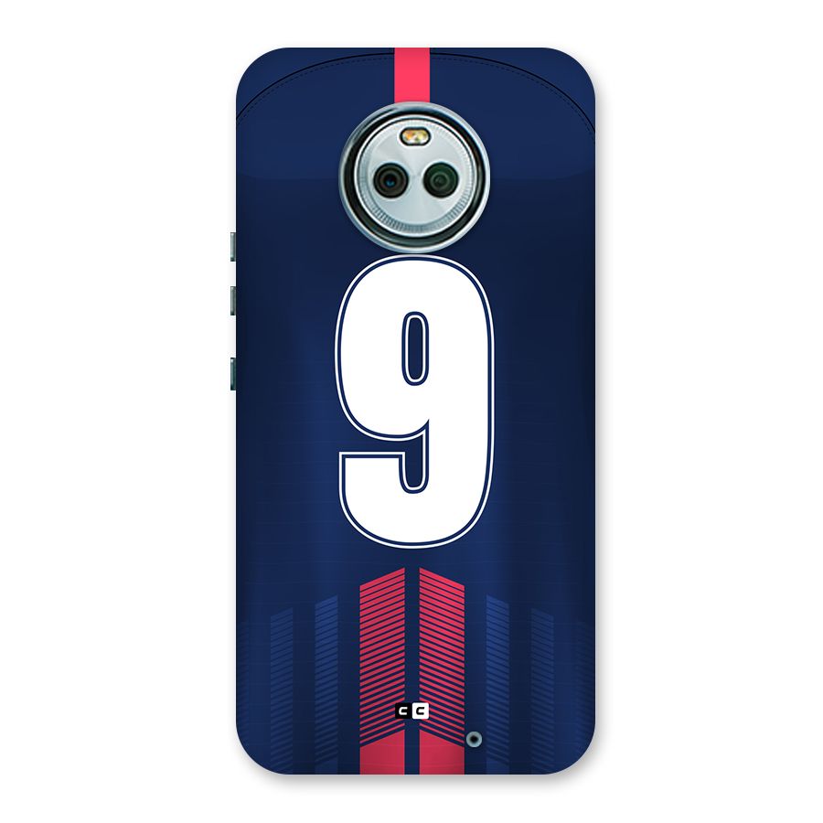 Jersy No 9 Back Case for Moto X4