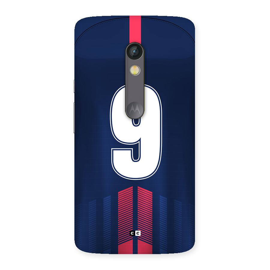 Jersy No 9 Back Case for Moto X Play