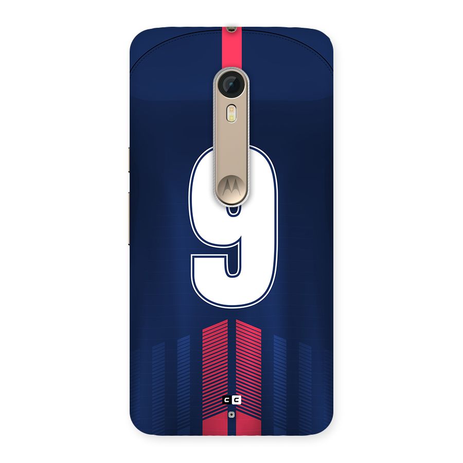 Jersy No 9 Back Case for Moto X Style
