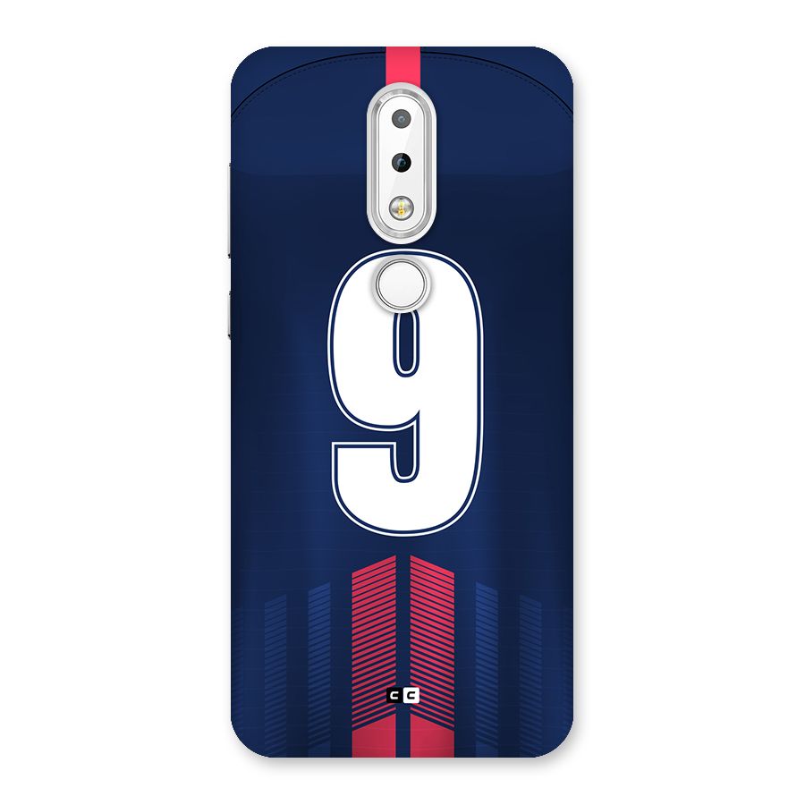 Jersy No 9 Back Case for Nokia 6.1 Plus