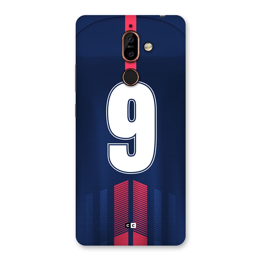 Jersy No 9 Back Case for Nokia 7 Plus