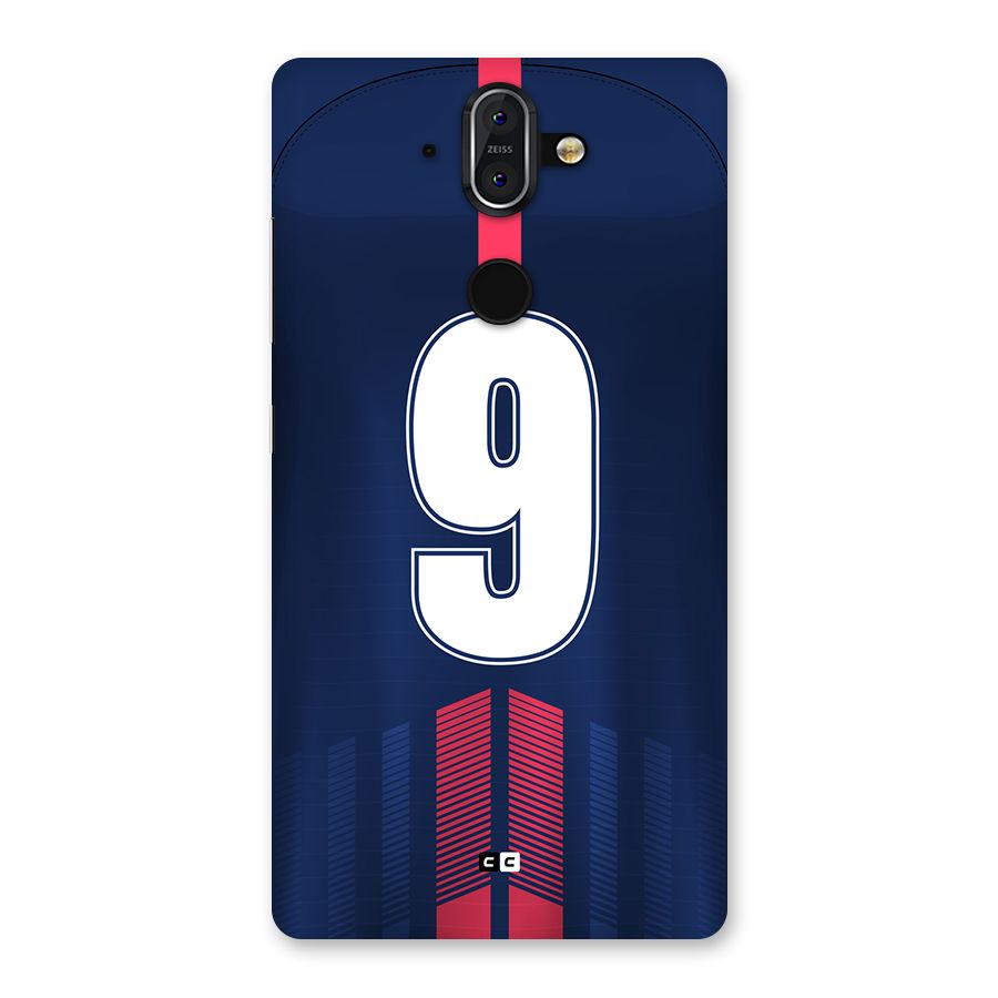 Jersy No 9 Back Case for Nokia 8 Sirocco