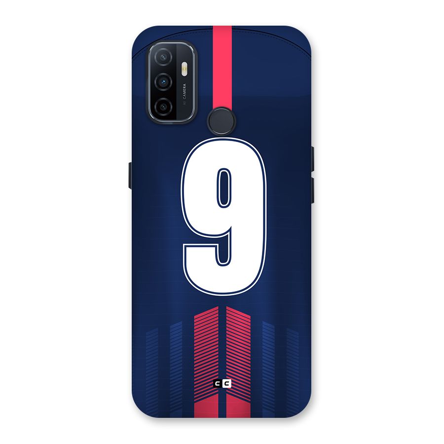 Jersy No 9 Back Case for Oppo A53