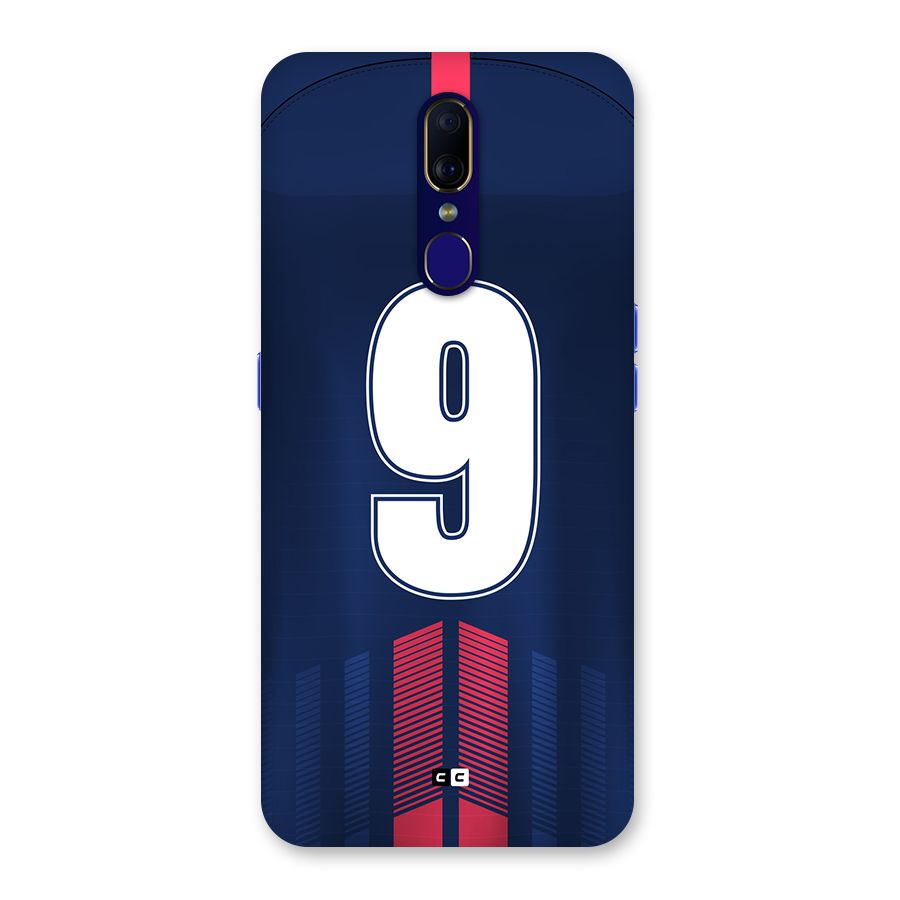 Jersy No 9 Back Case for Oppo A9